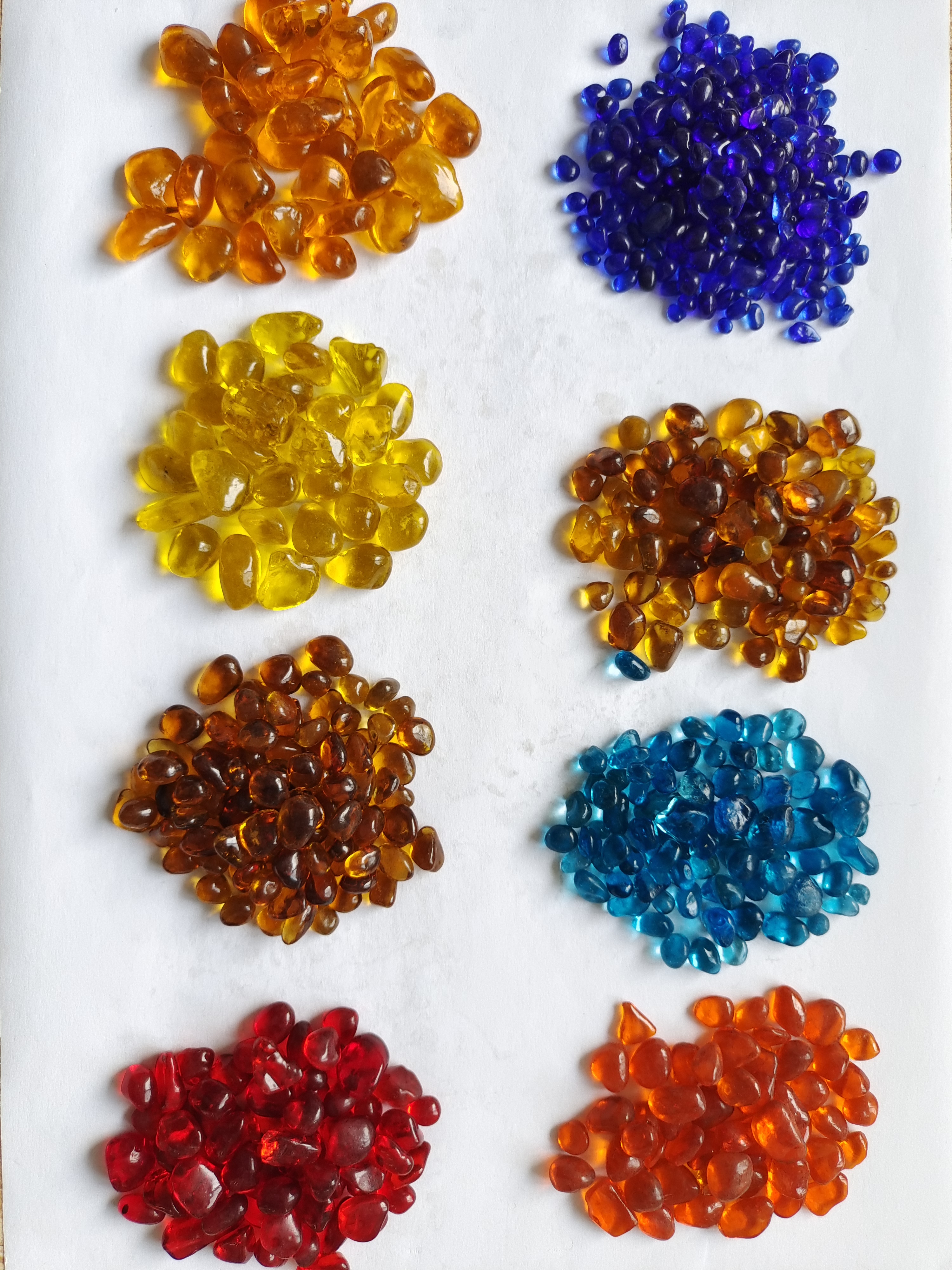 Supplier of glass sand and glass beads for landscaping