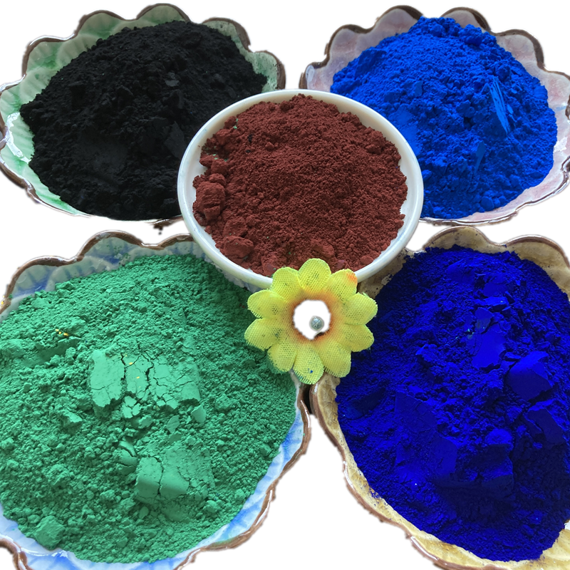 Iron oxide pigments for colorants