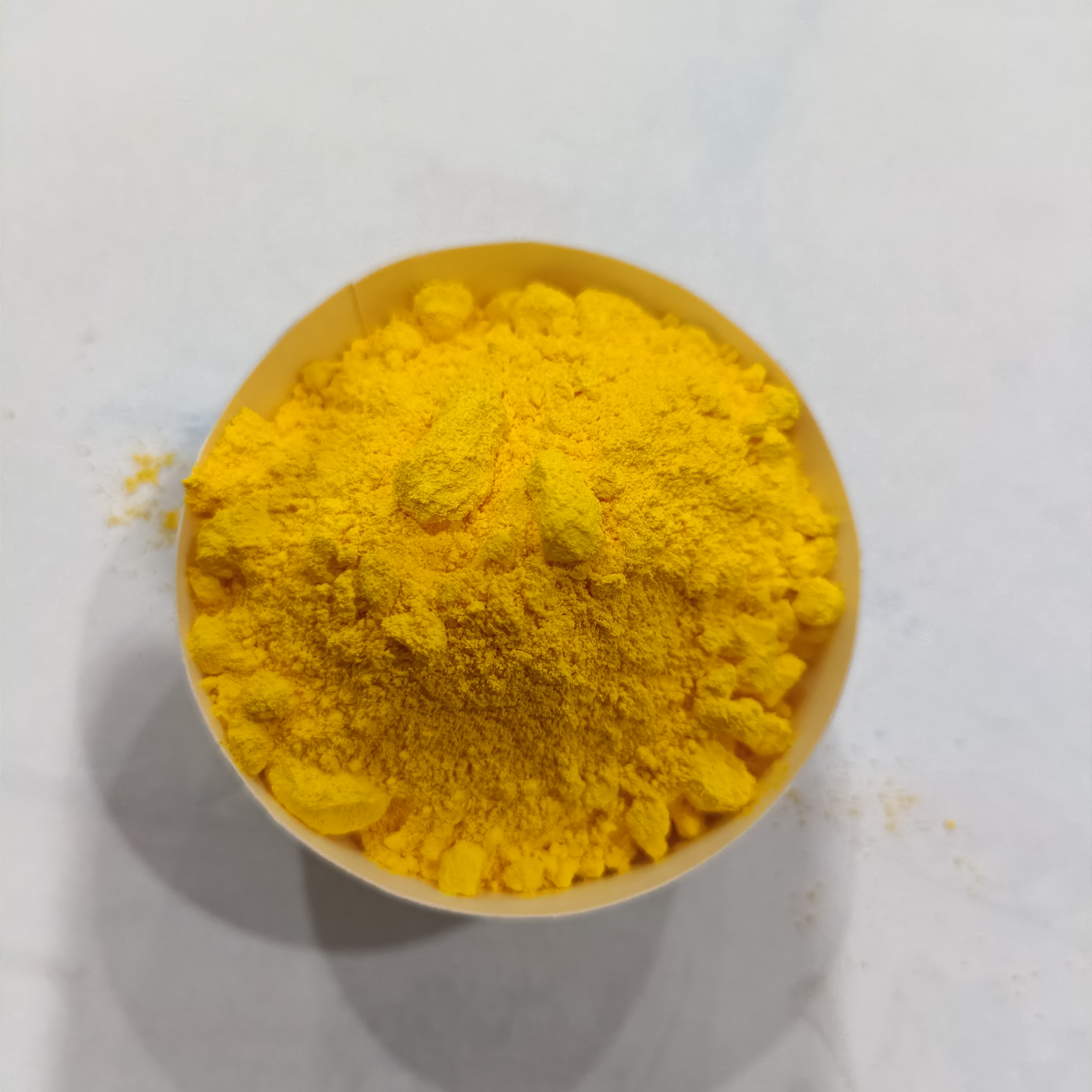 Red yellow brown matte pigment for cosmetic iron oxide pigment